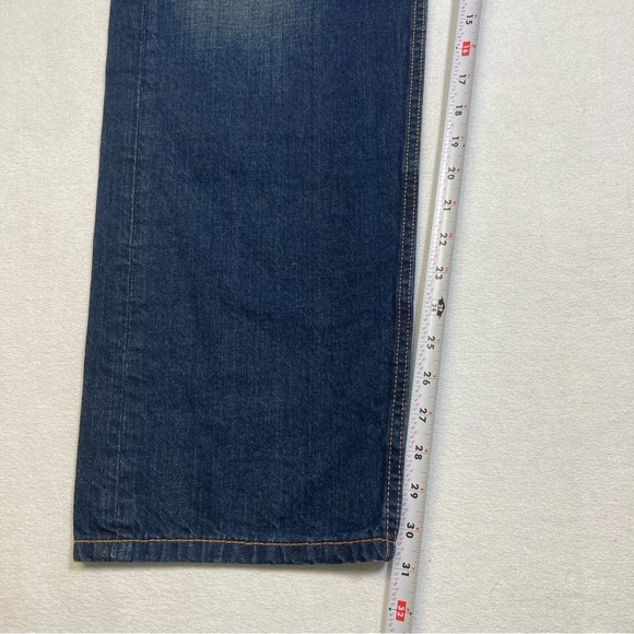 Levi's Strauss & Co Men’s Jeans Demin Regular 505  Straigh Fit Blue W38 L33 - Picture 7 of 14